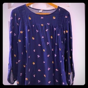Long Sleeve Old Navy Blouse